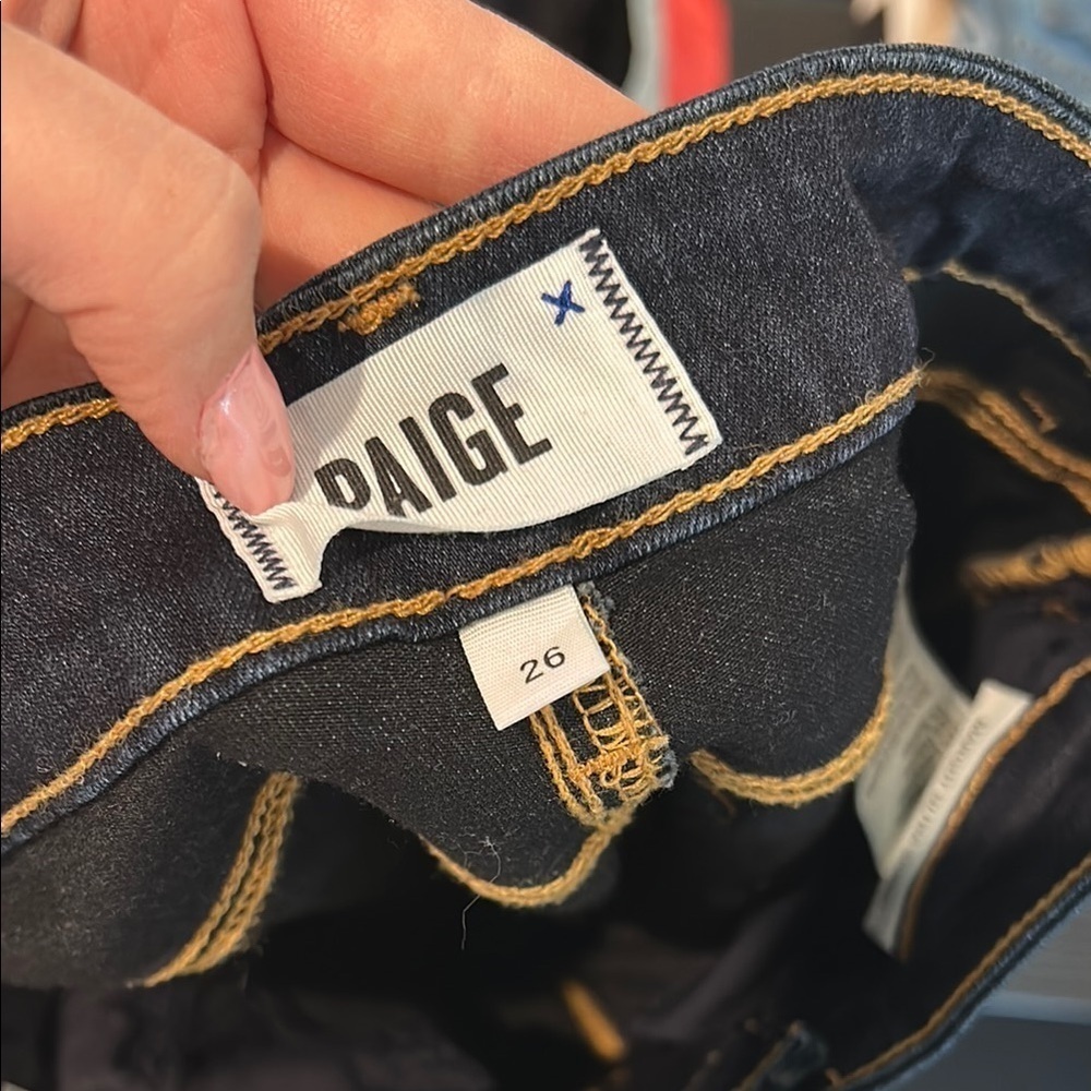 PAIGE LIKE New Margot Ultra Skinny Blue Skinny Jeans Classic Fit - Picture 5 of 6